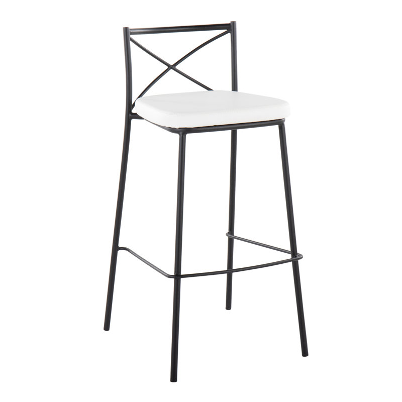 Tabouret de bar 30 po Modern, Noir