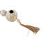 Porte-bougie décoratif en bois de manguier avec pompon Cole-2004458932