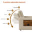 3-in-1 Convertible Sleeper Accent Chair Bed-2123998672