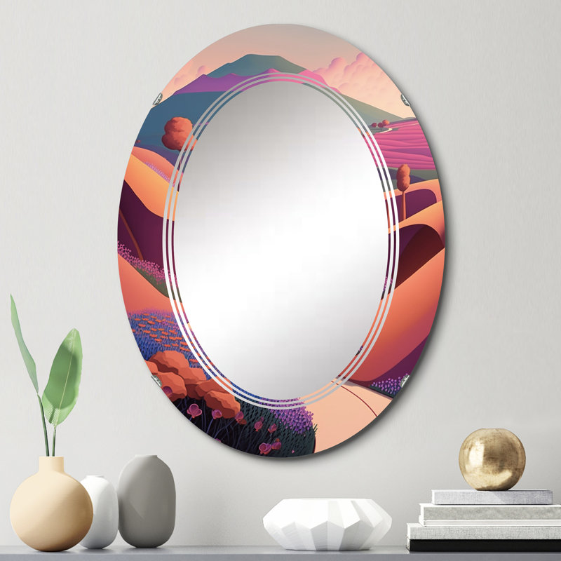 Miroir mural Orne, 30 po x 20 po