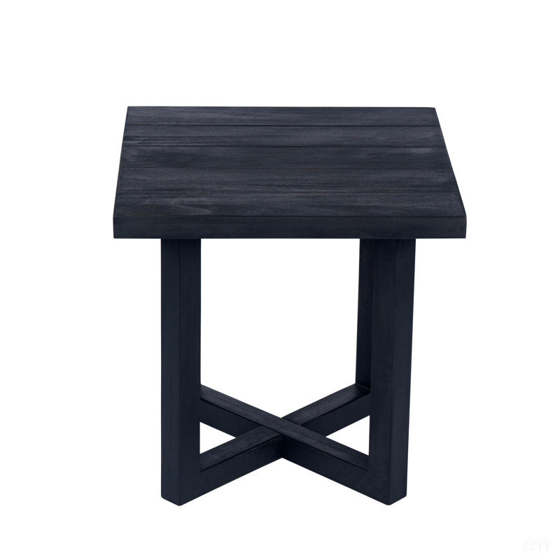 Table d'appoint ELLA SQUARE, noir