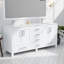 Meuble-lavabo double l 72 po x P 22 po et miroir 28 po-474791849