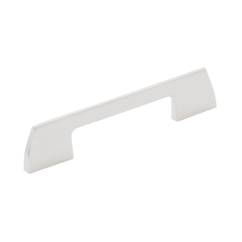 Poignée d'angle d'angle 3-3 / 4 po (96 mm) chrome poli centre à centre - paquet de 10, Chrome poli, 3 3/4"