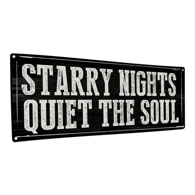 «Starry Nights Quiet The Soul» sur