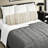 Elegant Blush Bedding Set With Premium Polyoni Fabric, Perfect For Modern Homes