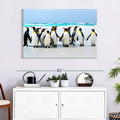 Crowle Penguins aux îles Falkland