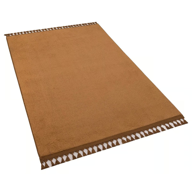 Tapis lavable en coton tissé à la machine Florestela, Rectangle 6 pi 7 po x 9 pi 10 po