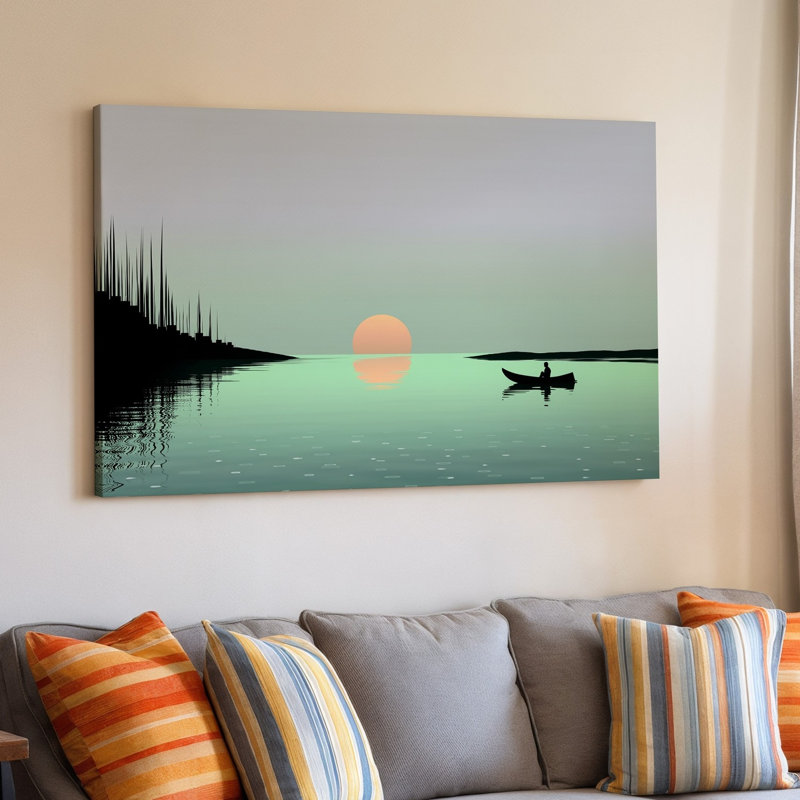 Reproduction d'art sur toile, H 20 po x l 20 po