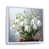 Cadre flottant blanc