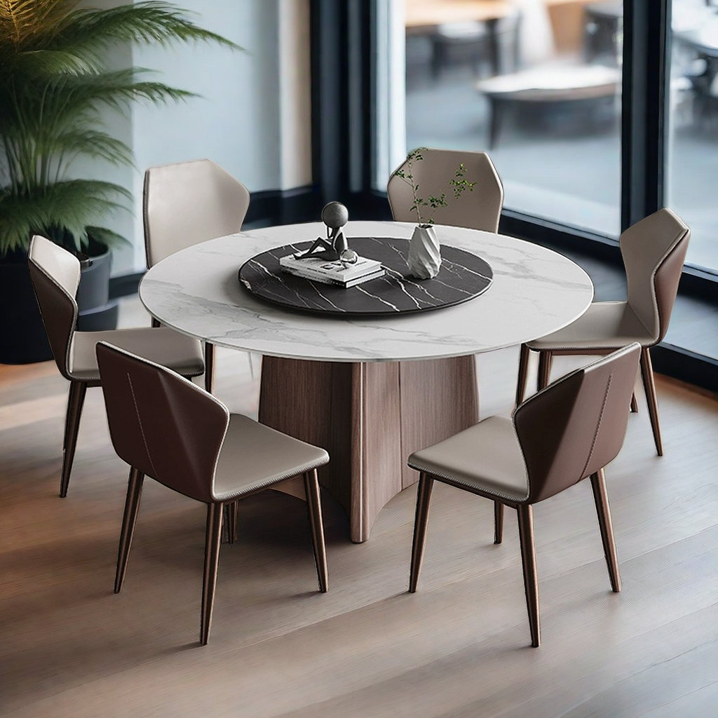 ABPEXI Pedestal Dining Table | Wayfair