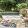 Hufnagel Floral Water Resistant Indoor Outdoor Rugs for Patios, Deck, Porch or Entryway