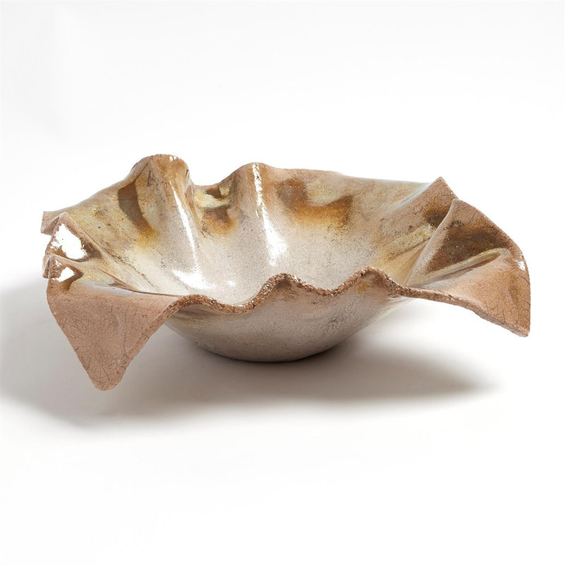Bol Ripple plié - Raku