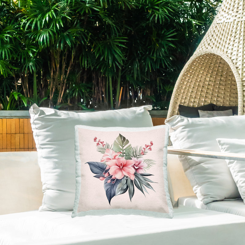 Coussin intérieur/extérieur Floral
