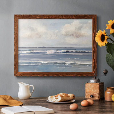 Serene Seascape, reproduction d'art sur toile