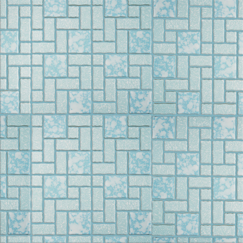 Carreau de mosaïque Versailles, Bleu