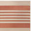 Tapis intérieur / extérieur rayé terre cuite / beige Arneshia-1336575362