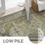 Tapis oriental performance sauge / gris Easy Clean -421359079