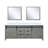 Marsyas 84 in W x 22 in D Double Bath Vanity and 34 in Mirrors-113389486-37292831