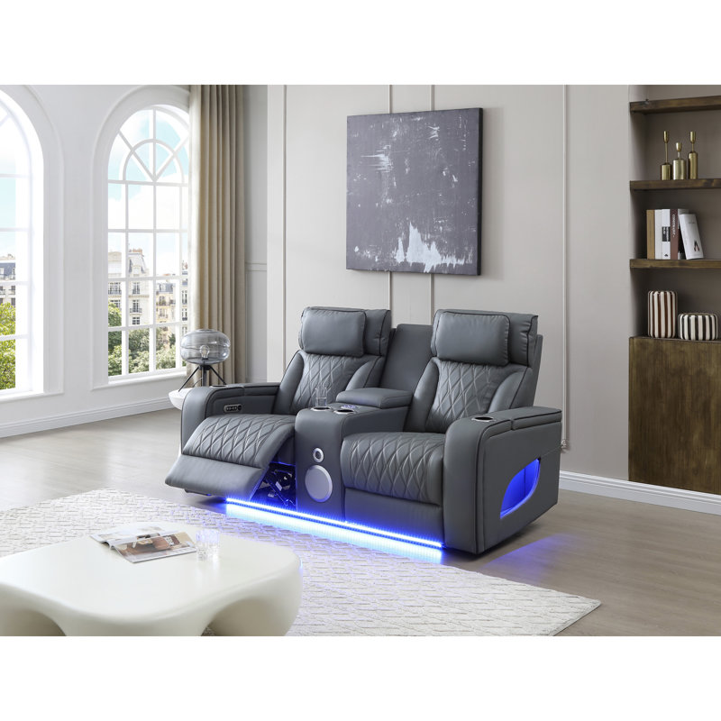Causeuse inclinable Lumin G00805A-RL, gris