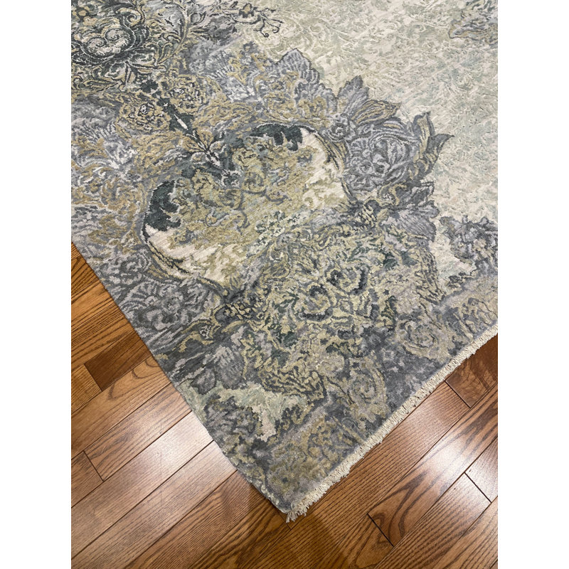 Serendipity Hand Knotted Area Rug, Rectangle 8' x 10'