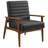 Jensen Vegan Leather Accent Chair -101174293-101174294