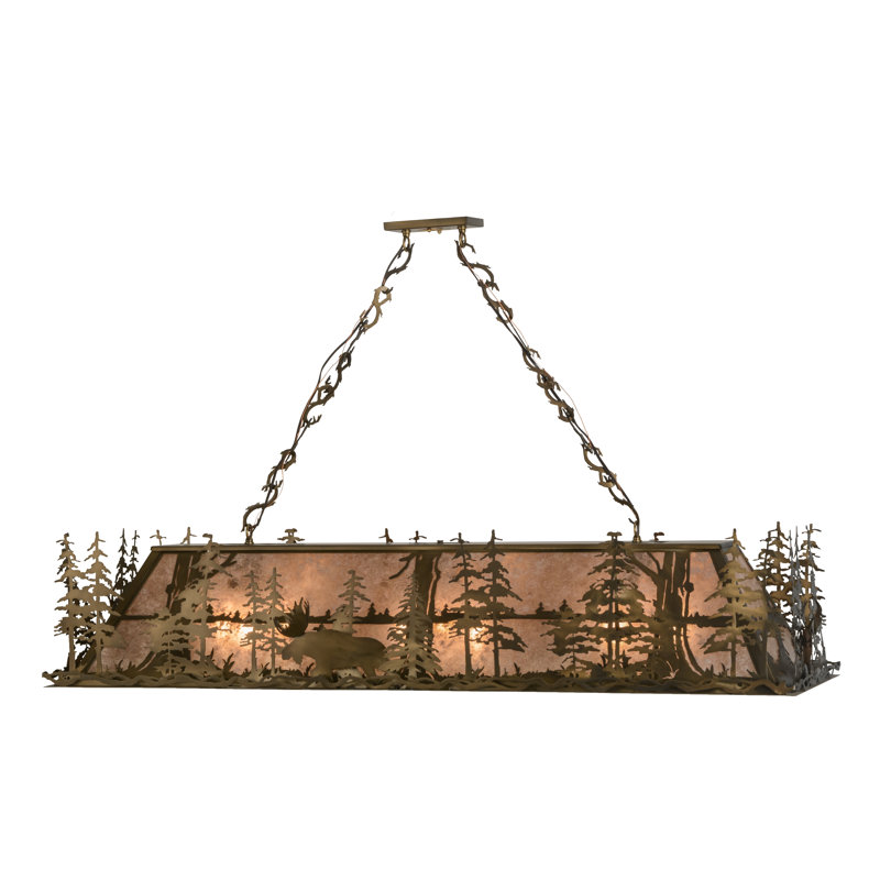 Moose At Dusk 12 - Light Pendant