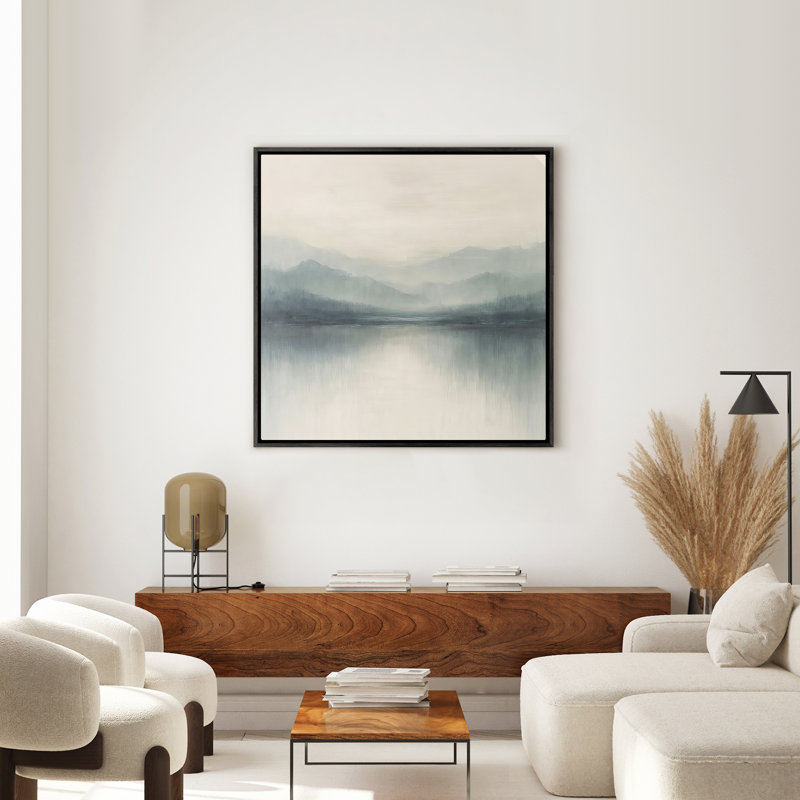 Art mural encadré, rétro, antique et classique pour chambre à coucher - 16 po x 16 po, H 16 po x l 16 po, Noir