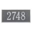 Hartford 1-Line Wall Address Plaque-62667152-62667167