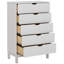 Eisenhauer Solid Wood 76cm W 5 - Drawer Chest of Drawers-499998726