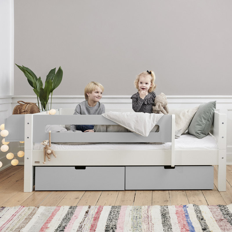 Glendive Underbed Storage Drawers, Grey