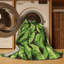  Tapis lavable avec pois et légumes-613799484