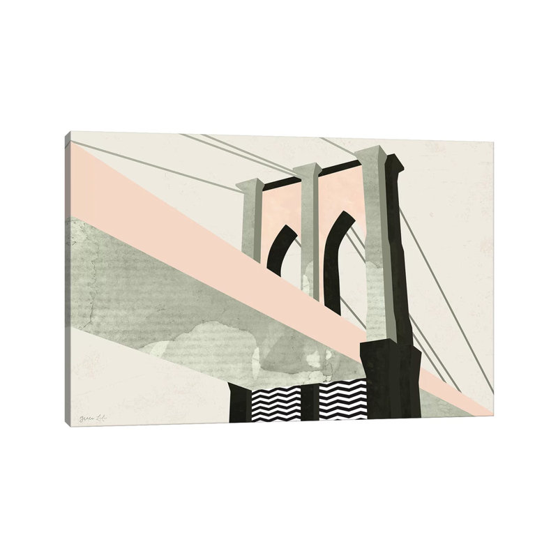 Graphic New York IV by Green Lili - Wrapped Canvas Print, 152.5 cm H x 101.5 cm W