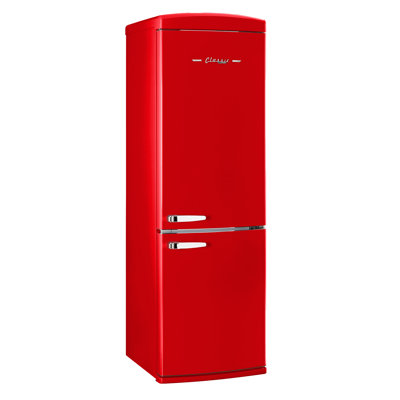 Dégivrage automatique de réfrigérateur de 24 pi 12 pi Classic Retro, certifié Energy Star, profondeur de comptoir