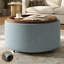 Table basse ronde avec rangement Verve-1363557110