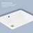 SOUEEUM 15'' Vitreous China Rectangular Bathroom Sink with Overflow