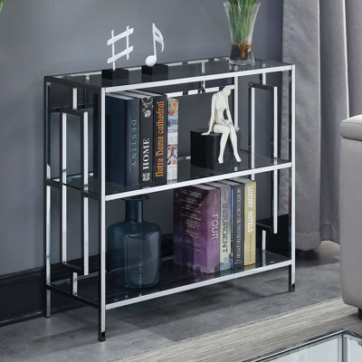 Sapienza 32" W Metal Etagere Bookcase by House of Hampton