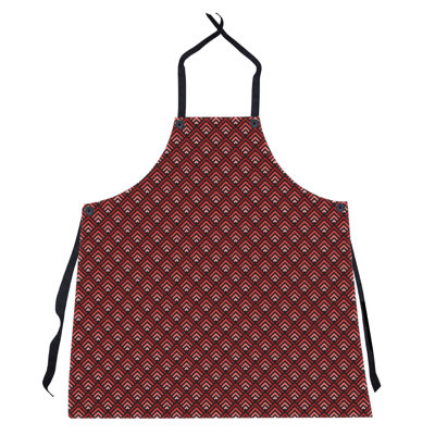 Tablier de motif géométrique classique