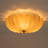 3-Light French Flower Dimmable Semi Flush Mount-1414608073