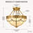 4 - Light Dome Chandelier Dimmable