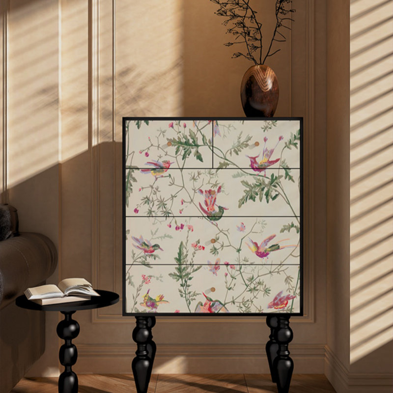 Armoire de rangement en bois massif