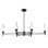 Truss 6-Arm Linear Chandelier