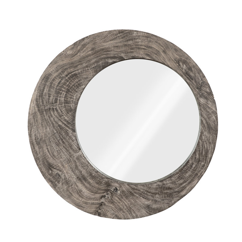 Wood Rustic Accent Mirror