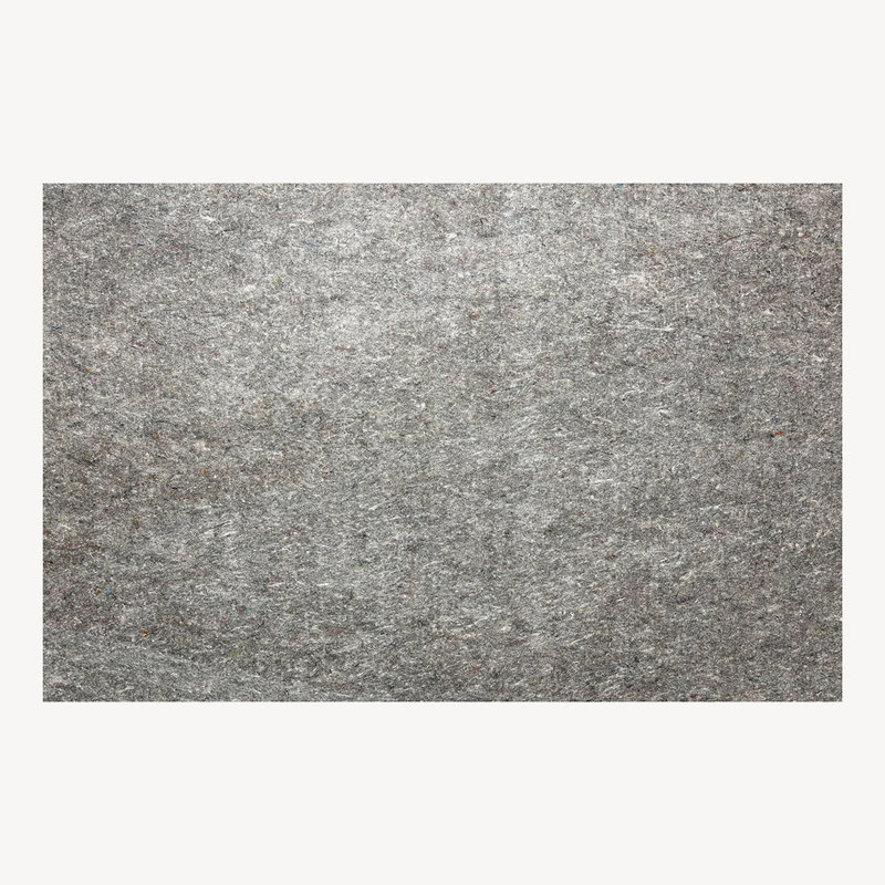 Sous-tapis 8X10 pieds gris, Rectangulaire 8 pi x 10 pi