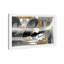 Golden Winged Shoes - impression encadrée-77393388