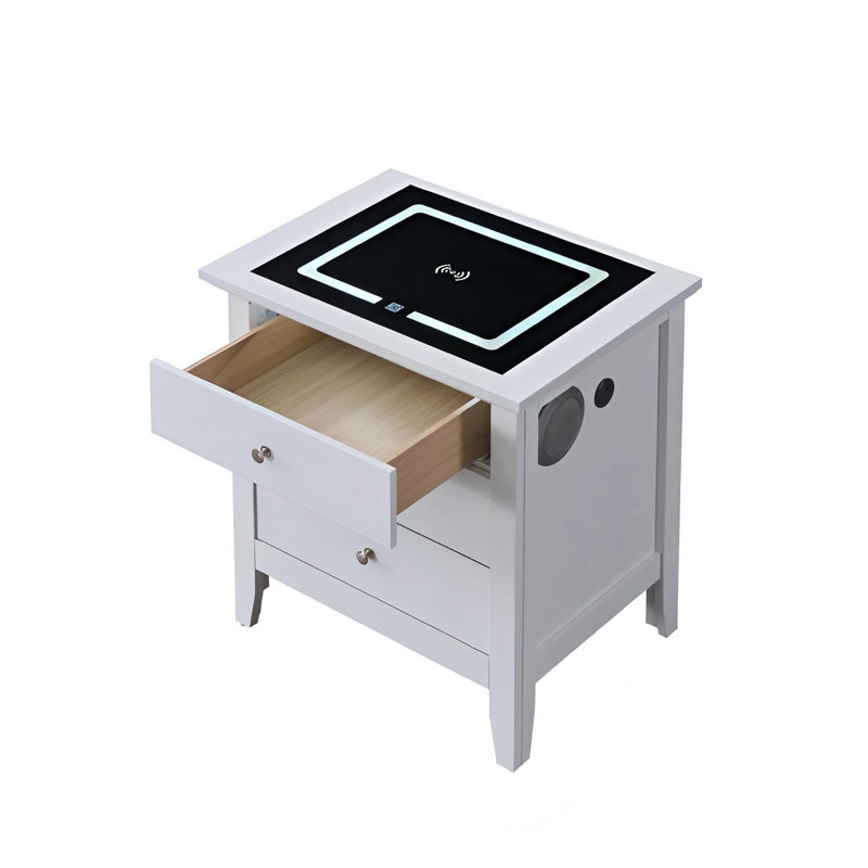 Table de chevet 3 tiroirs Hammond G5490-N2-SMART