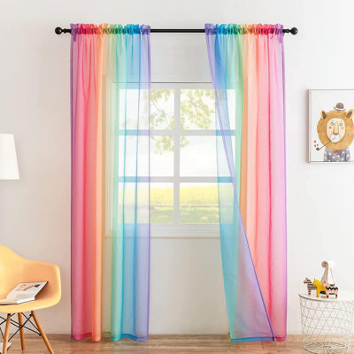 Vlefta Sheer Curtain Pair