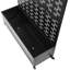 Tinsley Metal Planter Box With Trellis And Wheels-292967088-285462063