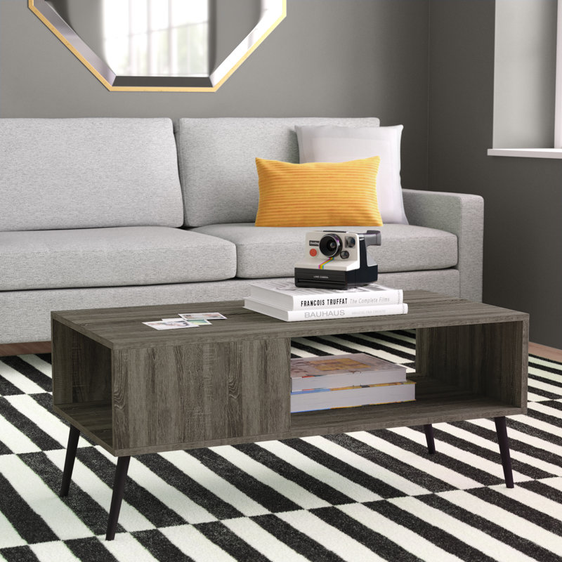 Bertta Single Coffee Table, French Oak Gray
