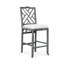 Hampton Upholstered Stool with Solid Wood Frame-41554998
