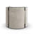 Cut Away Upholstered Barrel Chair